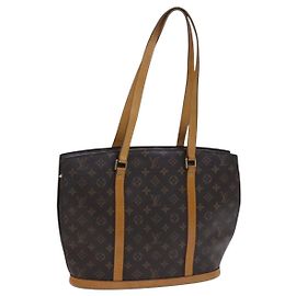 LOUIS VUITTON Bolsa Tote Babylone Monogram M51102 LV Auth BD920 Monograma