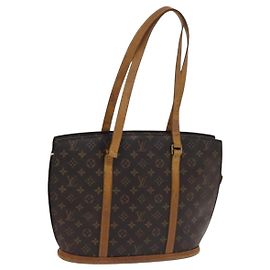 LOUIS VUITTON Bolsa Tote Babylone Monogram M51102 LV Auth BD1043 Monograma