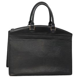 LOUIS VUITTON Sac à main Epi Riviera Noir M48182 LV Auth ep9583 Noir