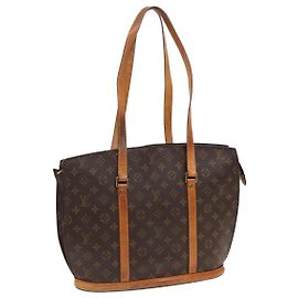 LOUIS VUITTON Borsa Tote Babylone Monogram M51102 LV Auth 82393 Monogramma