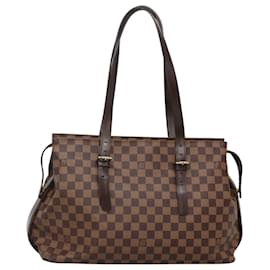 Louis Vuitton-LOUIS VUITTON Damier Ebene Chelsea Tote Bag N51119 LV Auth 117158V-Other