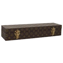 LOUIS VUITTON Monogram Accessory Case Jewelry Box LV Auth 109752SV Monogram