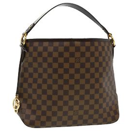 LOUIS VUITTON Borsa a Spalla Delightful PM Damier Ebene N41459 LV Auth 32626SA Damier ebene