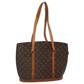 LOUIS VUITTON Borsa Tote Babylone Monogram M51102 LV Auth EC373 Monogramma