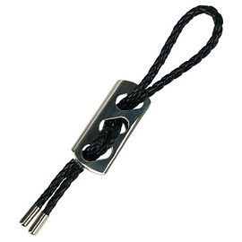 Porte-clés en cuir noir Hermès Noir