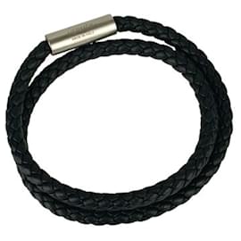 Hermès-Hermes Goliath Double Tour Bracelet-Black