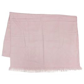 Xale de cashmere e seda New Libris da Hermès Rosa