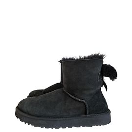 Ugg Mini Bailey Bow II Boot Schwarz