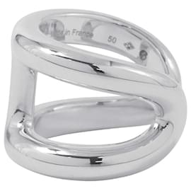 Hermès-Hermes Hermès Osmose GM Ring-Silvery