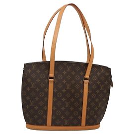 LOUIS VUITTON Borsa Tote Babylone Monogram M51102 LV Auth ep9801 Monogramma