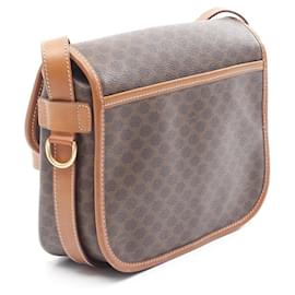 Céline-Sac à épaule Celine Macadam-Marron