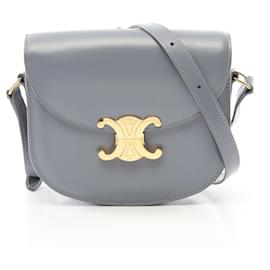 Céline-Sac à bandoulière Celine Teen Besas Triomphe-Marron