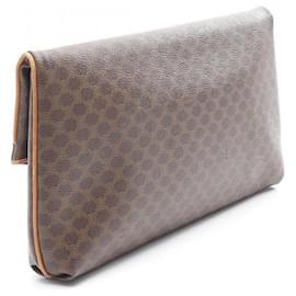 Céline-Sac à main Celine Macadam-Marron