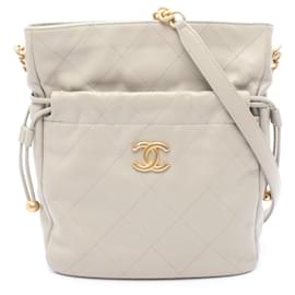 Chanel-Sac à épaule Matelassé Chanel-Marron