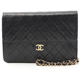 Chanel-Sac à épaule Matelassé Chanel-Noir