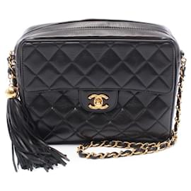 Chanel-Sac à épaule Matelassé Chanel-Noir