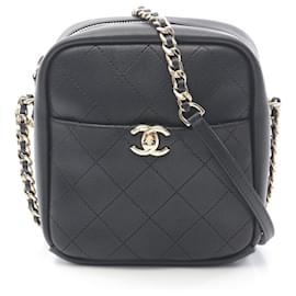 Chanel-Sac à épaule Matelassé Chanel-Noir