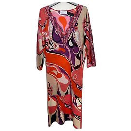 Robe Emilio Pucci en laine multicolore Multicolore