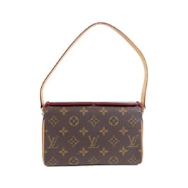 Louis Vuitton-Sac à main Monogram Recital Louis Vuitton-Marron