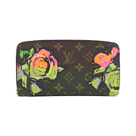 Louis Vuitton-Louis Vuitton Monogram Rose Zippy Wallet-Brown