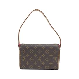 Louis Vuitton-Sac à main Monogram Recital Louis Vuitton-Marron