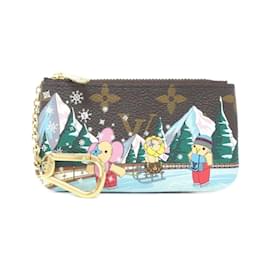 Louis Vuitton-Porte-monnaie Vivienne Monogram Louis Vuitton-Marron