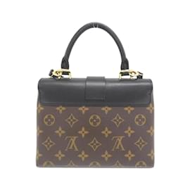 Louis Vuitton-Sac à main Rocky BB Monogram Louis Vuitton-Marron,Noir