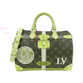 Louis Vuitton-Sac Boston Bandoulière 30cm Monogram Louis Vuitton-Marron