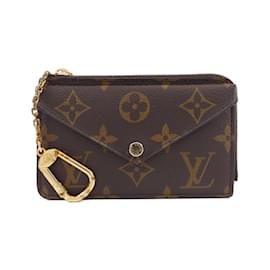 Louis Vuitton-Porte-cartes de visite Monogram Louis Vuitton-Marron