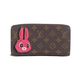 Louis Vuitton-Louis Vuitton Monogram Zippy Wallet-Brown
