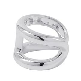 Hermès-Hermes Hermès Osmose GM Ring-Silvery