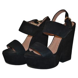 Twin Set sandals Black