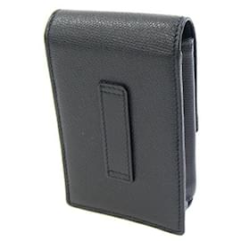 Chanel-Chanel Coco Button Cigarette Case-Black