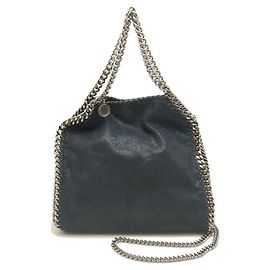 Stella Mc Cartney Borsa Mini Tote Falabella Stella McCartney Blu navy