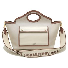 Bolsa tote pequena e macia da Burberry Outro