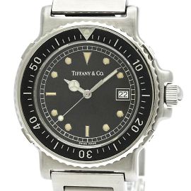 Tiffany & Co Relógio masculino Tiffany Diver em aço inoxidável com quartzo M0711 Outro