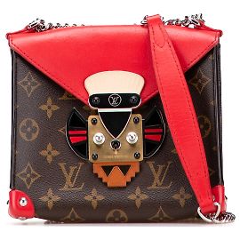 Pochette PM Maschera Tribale Monogramma Marrone Louis Vuitton Marrone