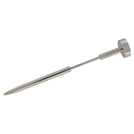 Cartier-CARTIER JUSTE UN CLOU PIN CROC00024 18K GRAY GOLD-Silvery