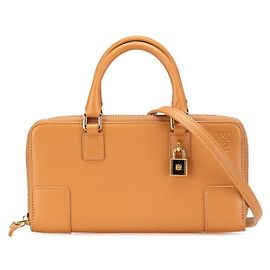 Loewe Amazona Pouch Nappa Calf 2way bag Brown Bronze