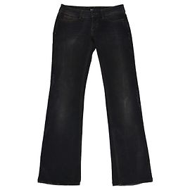 D&G Black Boot Cut Pants Black