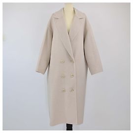 Beiger Oversized-Mantel von Mansur Gavriel Beige