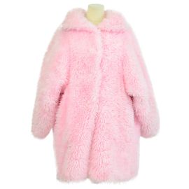 Balenciaga Pink Off Shoulder Jacket Pink