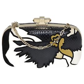 Valentino Pochette de soirée à chaînes multicolores Multicolore