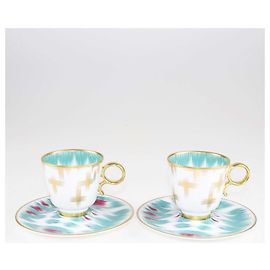 Set di tazze da caffè Voyage En Ikat di Hermès Altro