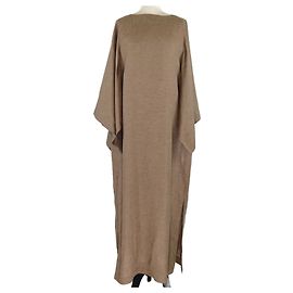 Robe longue caftan marron Loro Piana Marron