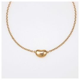 Pulseira de ouro rosa 18K Elsa Peretti Bean da Tiffany & Co. 9mm Dourado