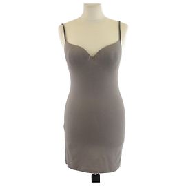 Top sem mangas cinza com strass Brunello Cucinelli Marrom