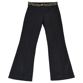 Ropa interior larga negra Medusa Greca Border de Versace Negro