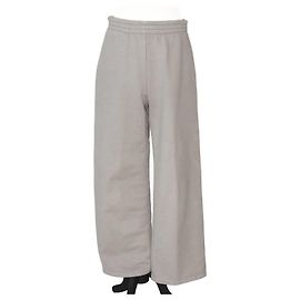 Pantalones rectos grises con cordón de Prada Castaño