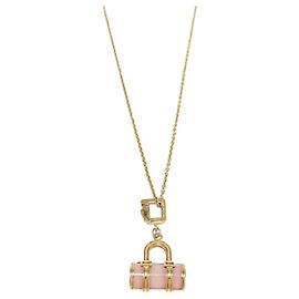 Collar Péndulo de Oro Amarillo 18k Quartz Louis Vuitton Otro